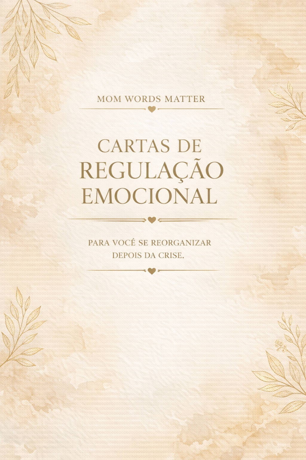 Capa de Cartas Terapêuticas