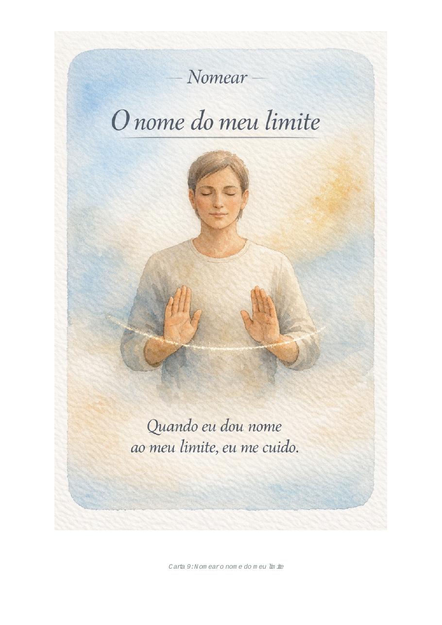 O nome do meu limite