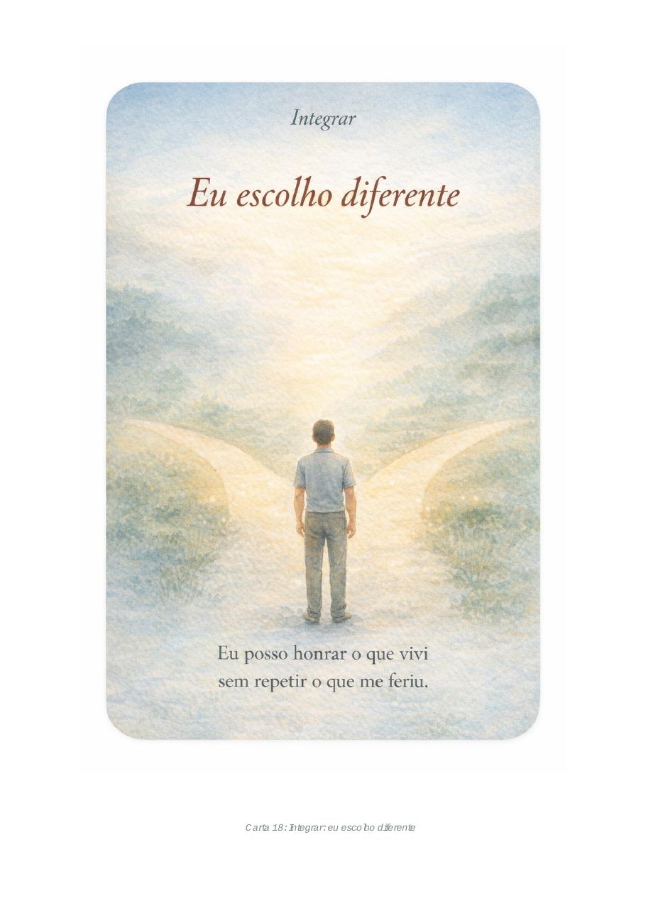Eu escolho diferente