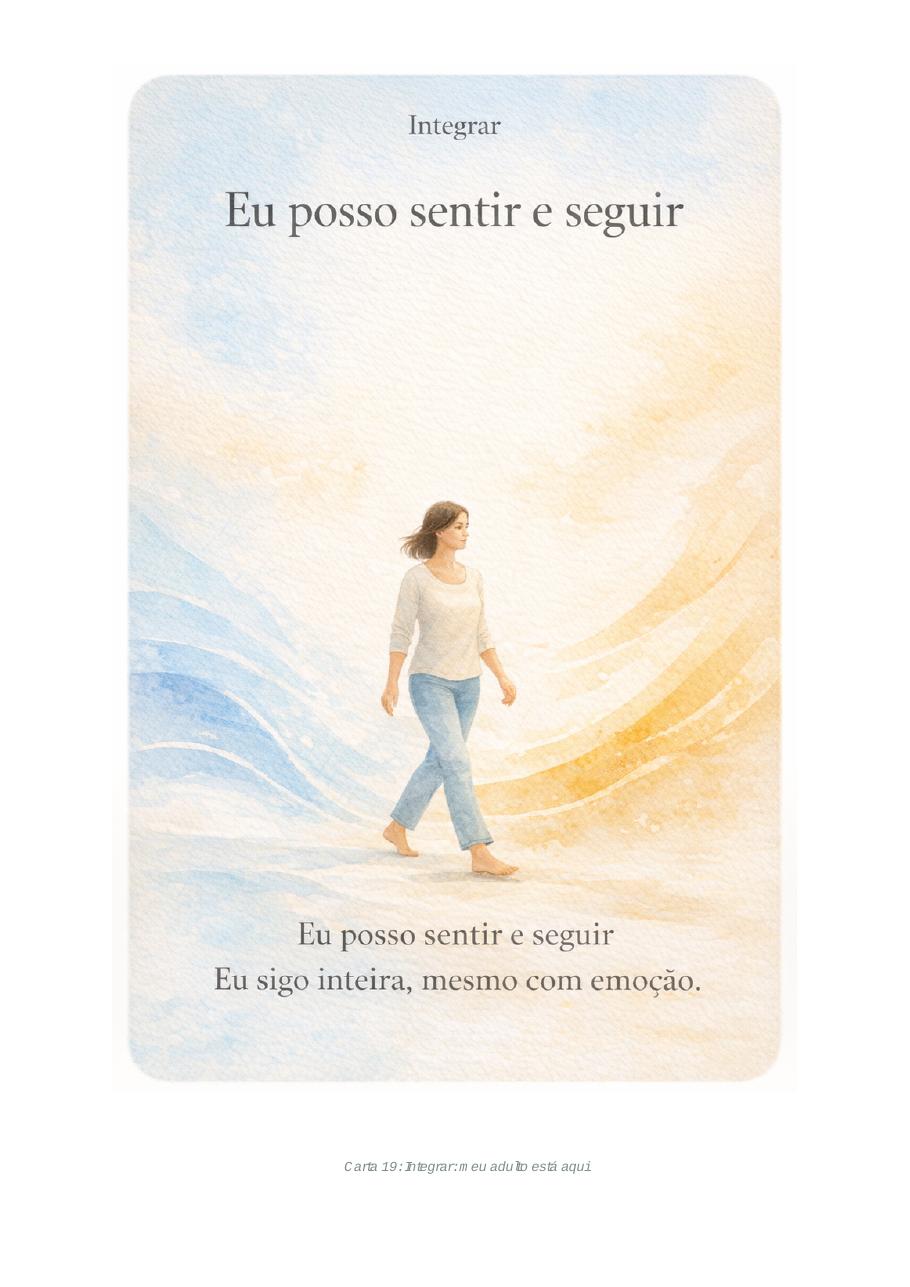 Meu adulto está aqui